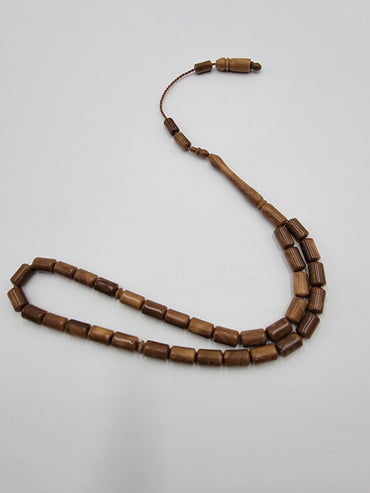 Tesbih 33luk Kuka (Kokka) - Silindir Kesim - 6x10 mm - Prayer Beads