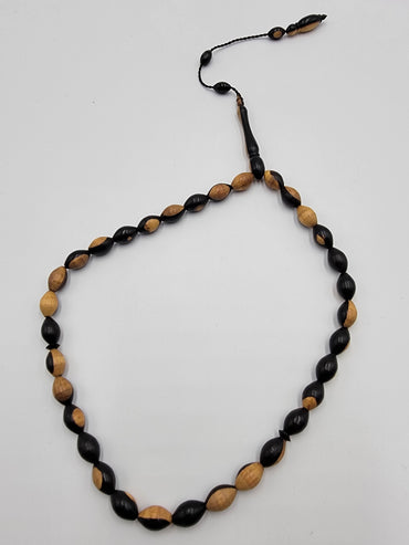 Tesbih 33luk Kuka (Kokka) - Arpa Kesim - 13X8 mm - Prayer Beads