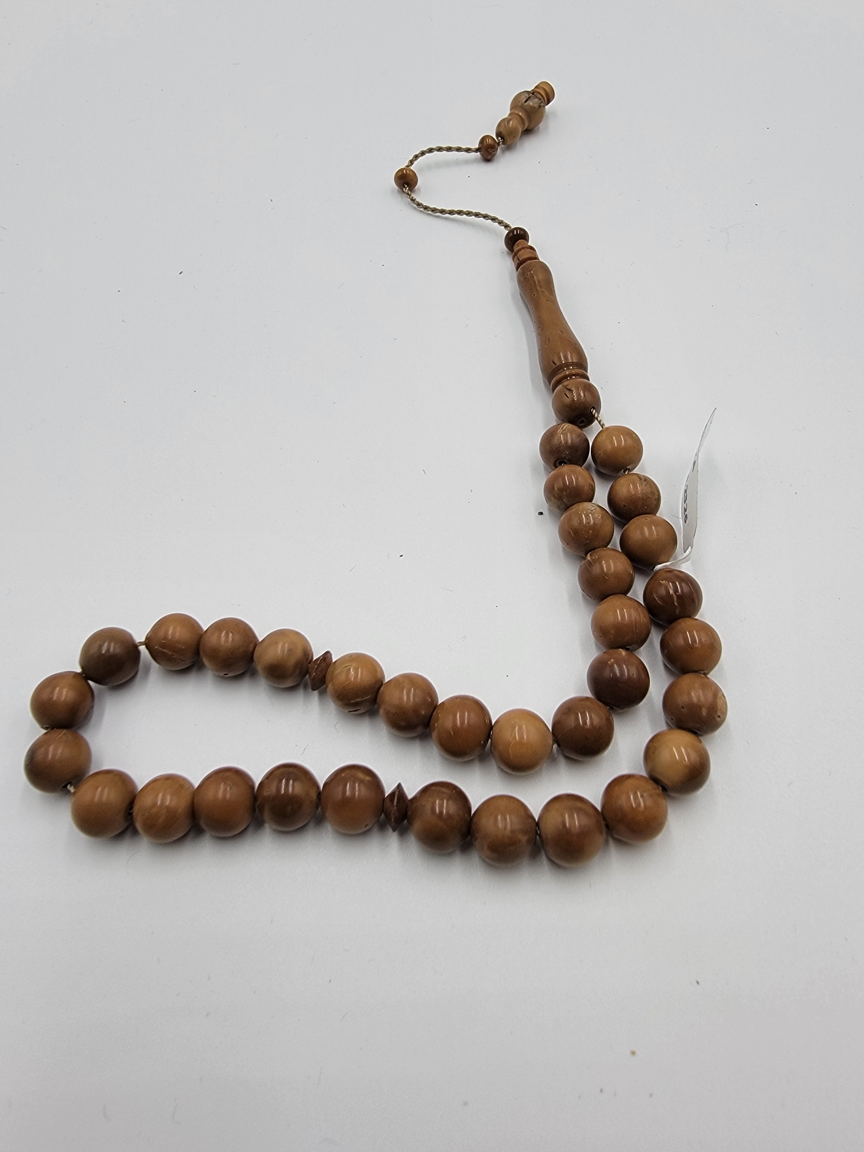 Tesbih 33luk Kuka (Kokka) - Kure Kesim - 8 mm - Prayer Beads