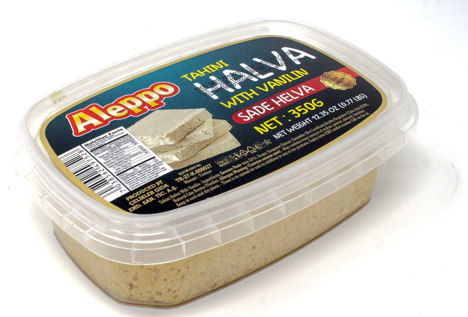 Aleppo Halva Vanilin 350G