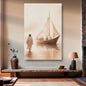 Jesus Christ Walking On Water Faith Wall Art VIII