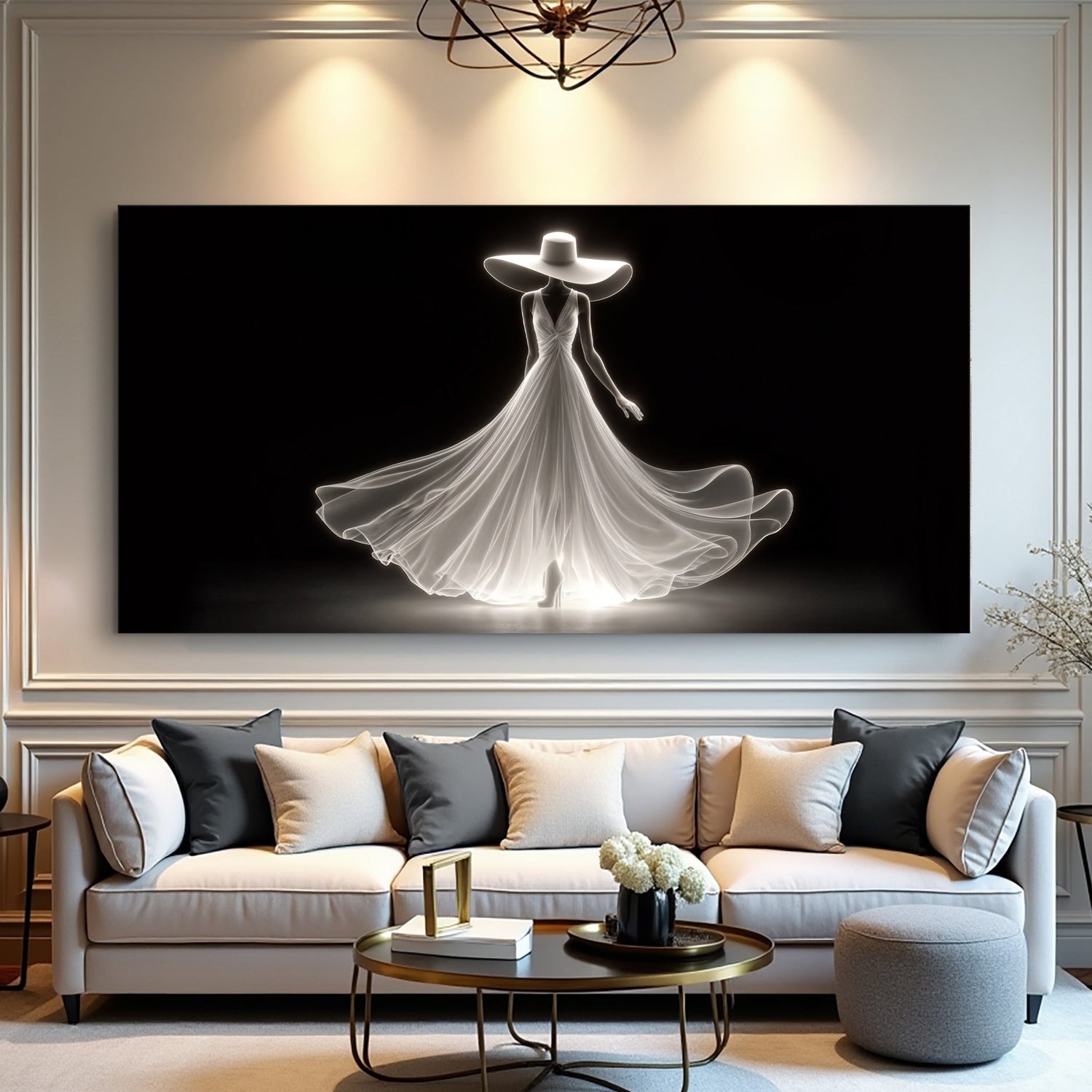 Modern Glam Fashion Wall Art
