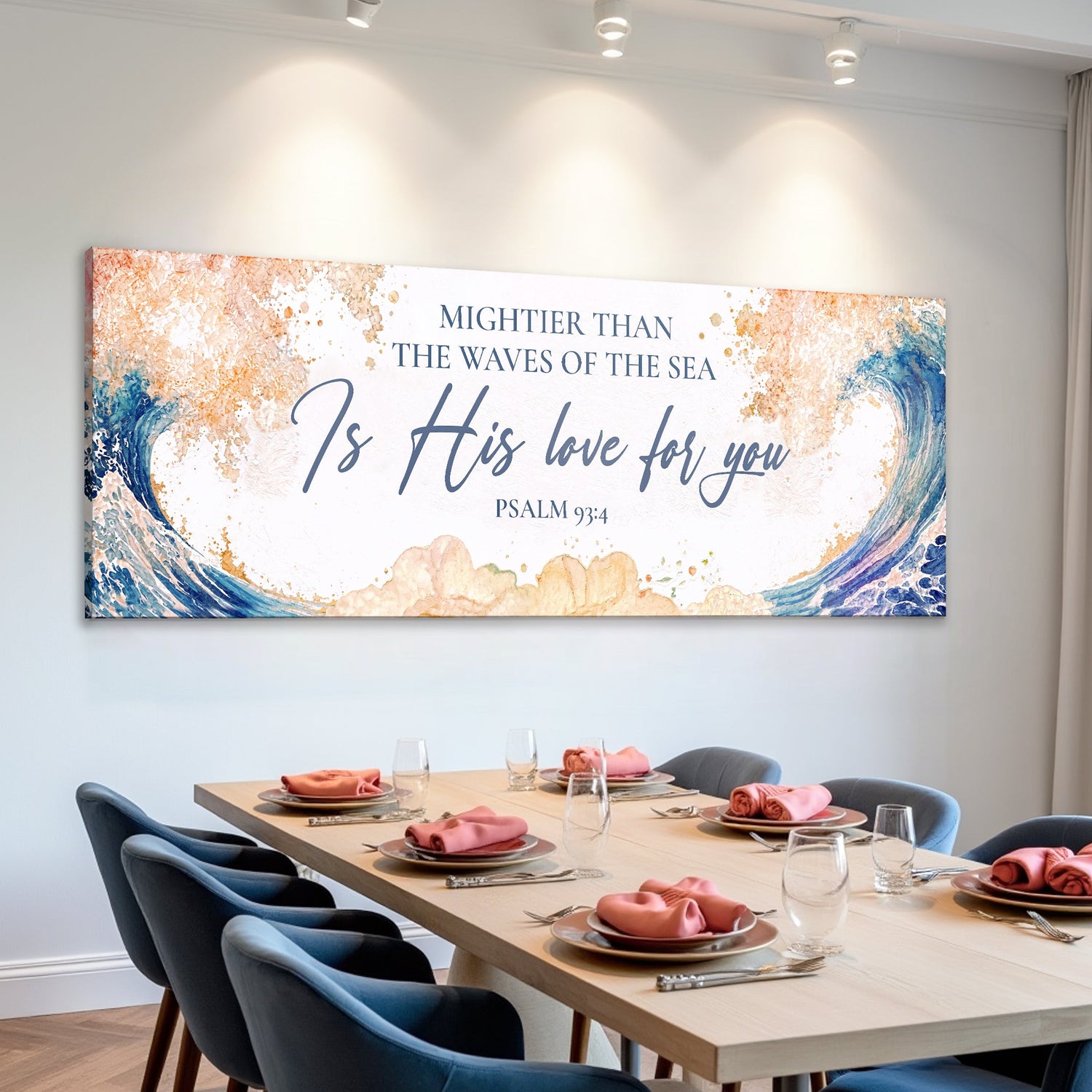 Deniz Dalgalarından Daha Güçlü Mezmur 93:4 İman İşareti IV