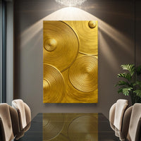 Gold Symphony Wall Art