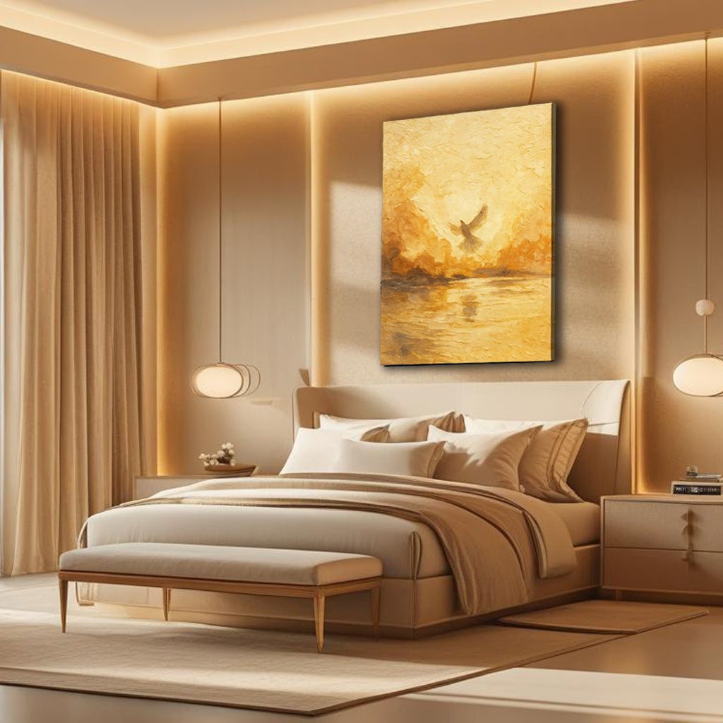 Uçuşta Barış İnanç Duvar Sanatı