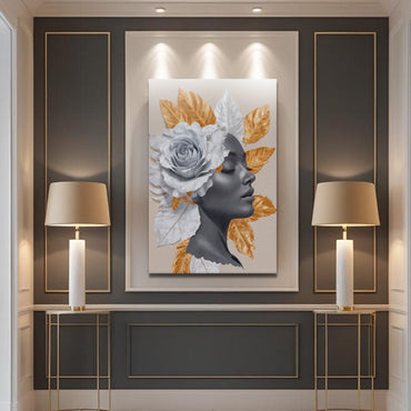Floral Majesty Wall Art IV