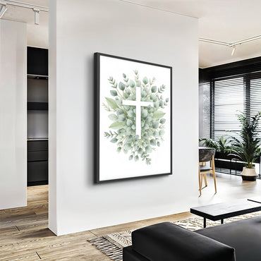 Minimalist Cross Faith Wall Art