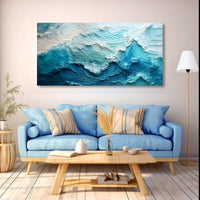Blue Ocean Coastal Wall Art II