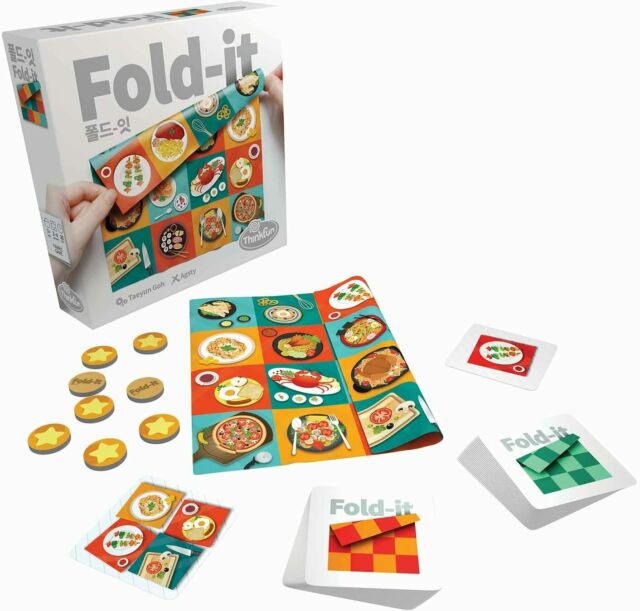 Fold-It Brainteaser Challenge Game