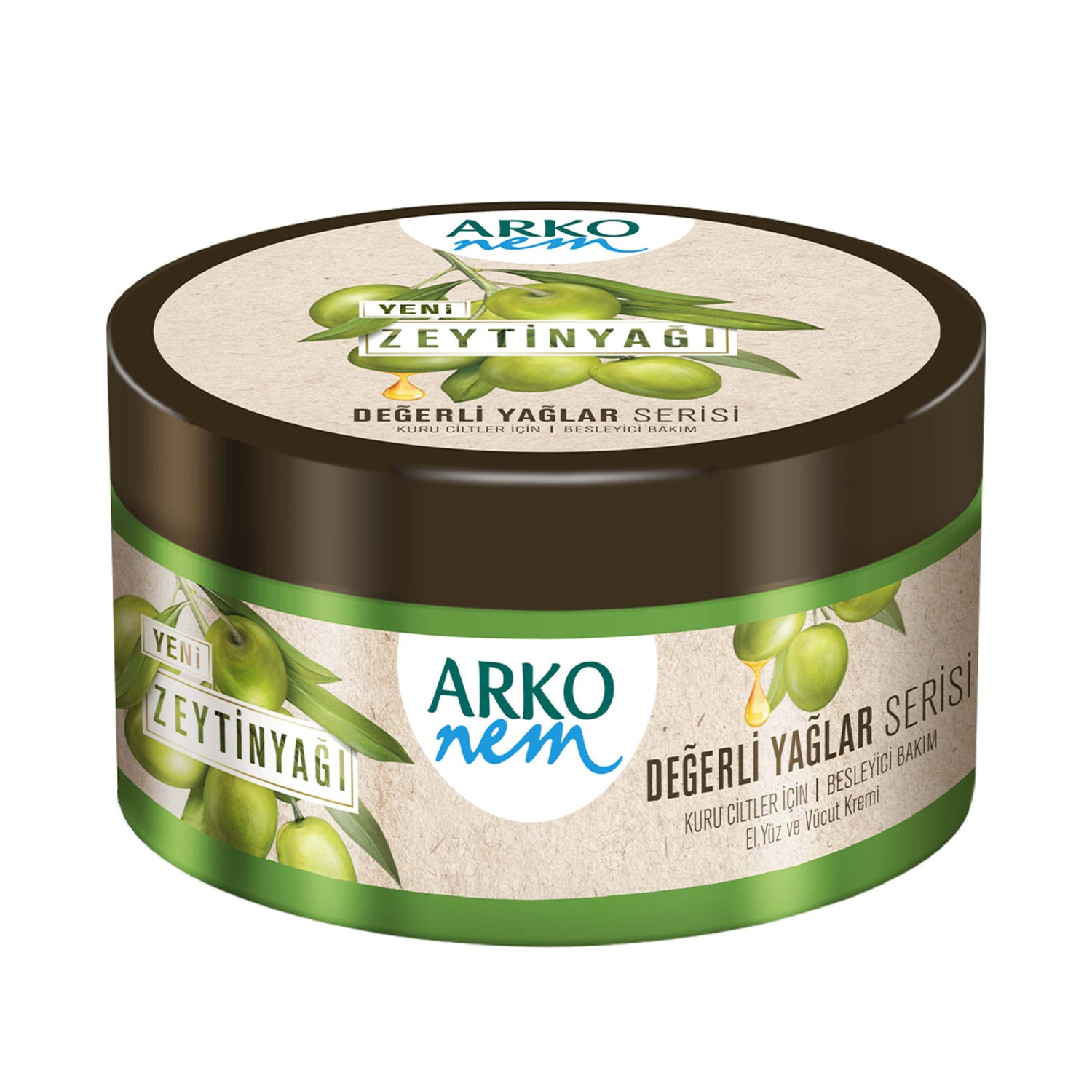 Arko Nem Olive Oil Moisturizing Cream 250Ml