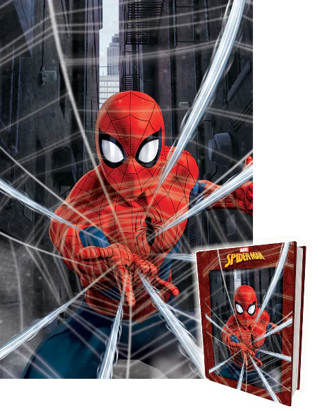Spider Man Marvel 3D Jigsaw Puzzle in Tin Book