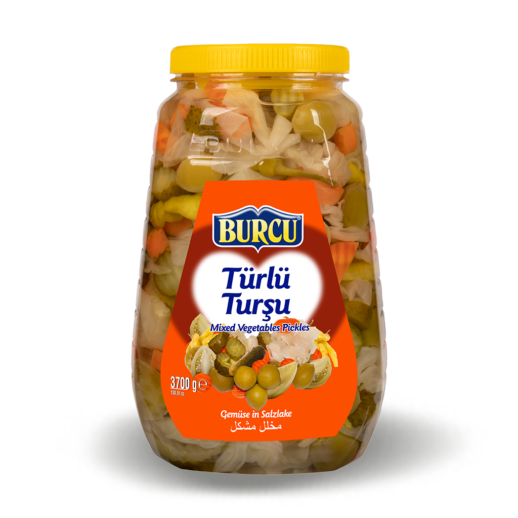 Burcu Mixed Vegetable Pickle 4950Gr