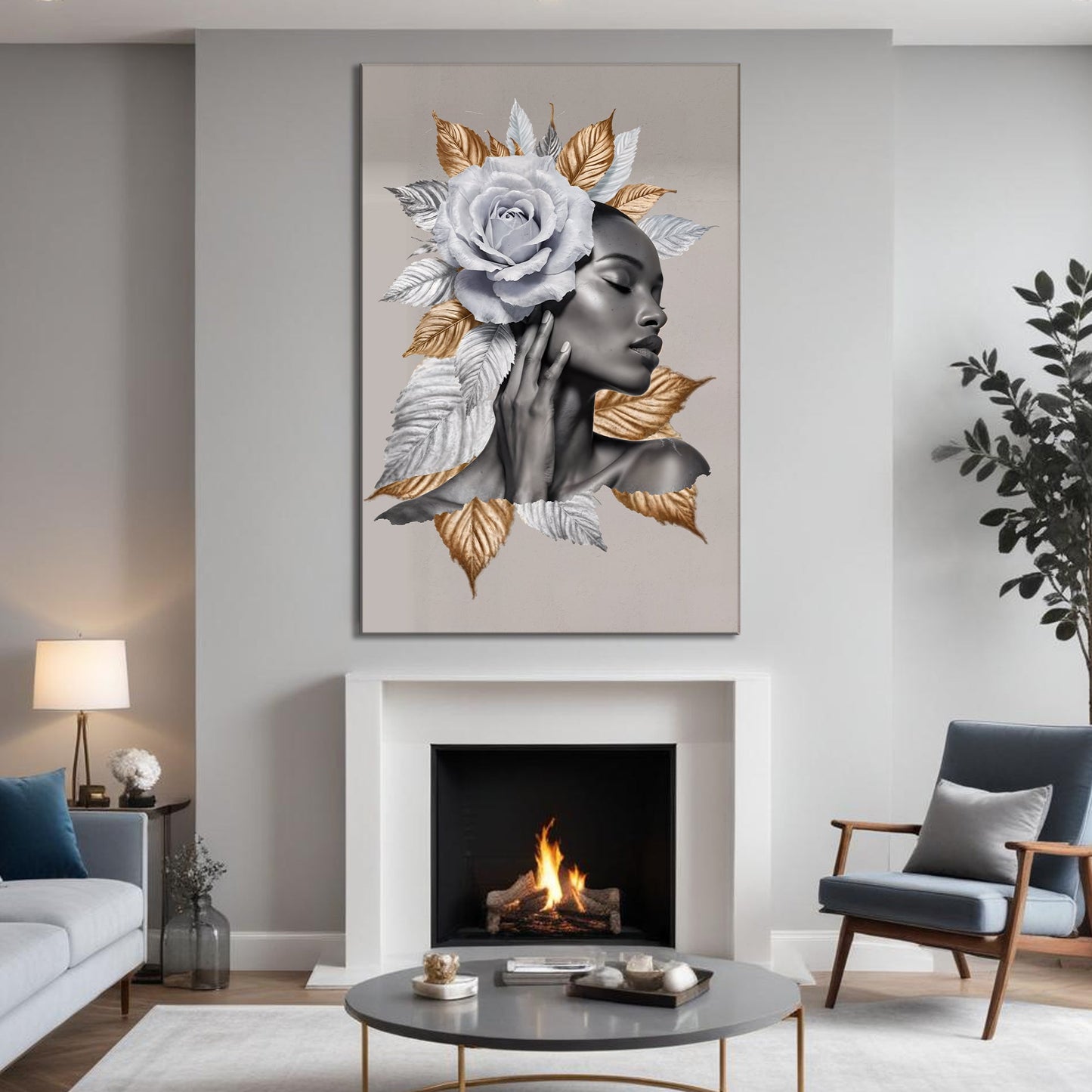 Floral Majesty Wall Art