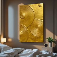 Gold Symphony Wall Art