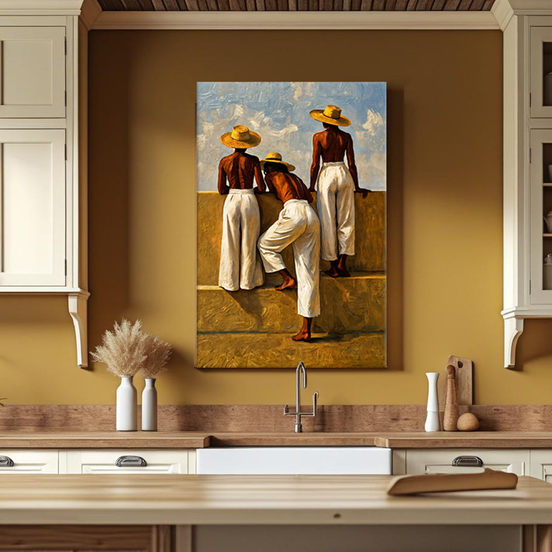 Yaz Gözlemcileri Duvar Sanatı