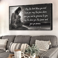 Numbers 6:24-26 - May The Lord Bless You Faith Sign II
