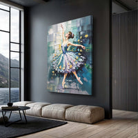 Ballerina Abstract Wall Art