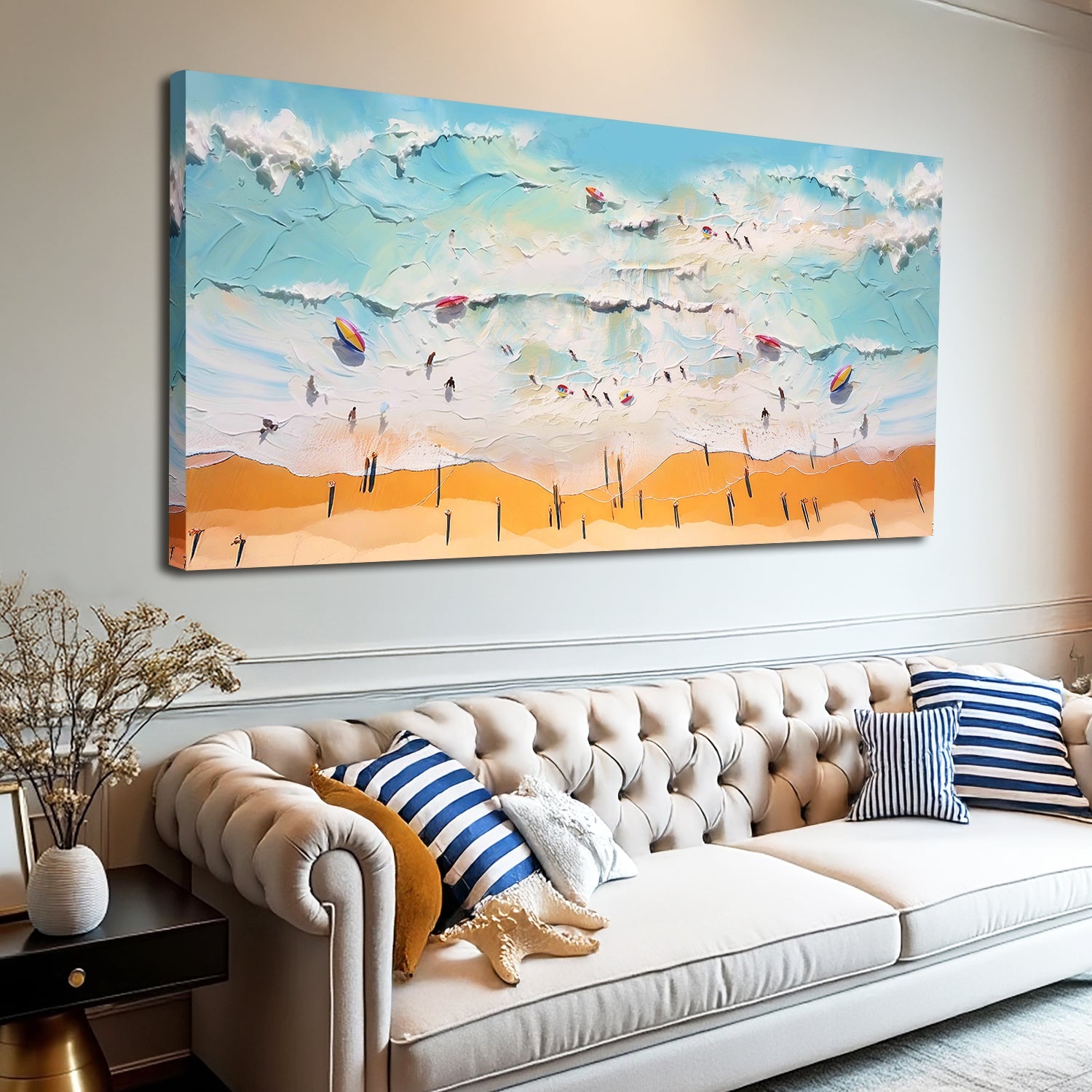 Plaj Günleri Duvar Sanatı VI