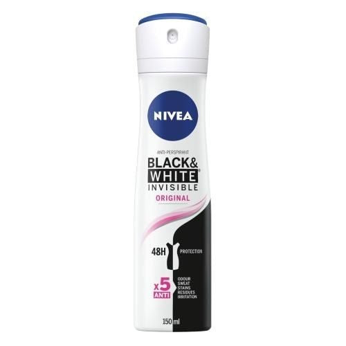 Nivea Body Spray Black White 150