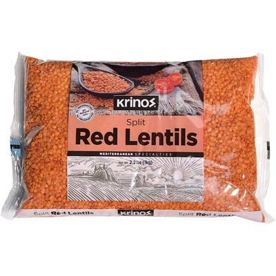 Krinos Red Lentil 1Kg