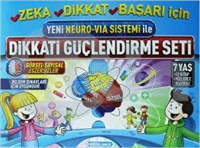 Dikkati Güçlendirme Seti 7 Yaş 1. Sınıf Yeni Neuro Via Sistemi İle (3 Kitap Takım)
