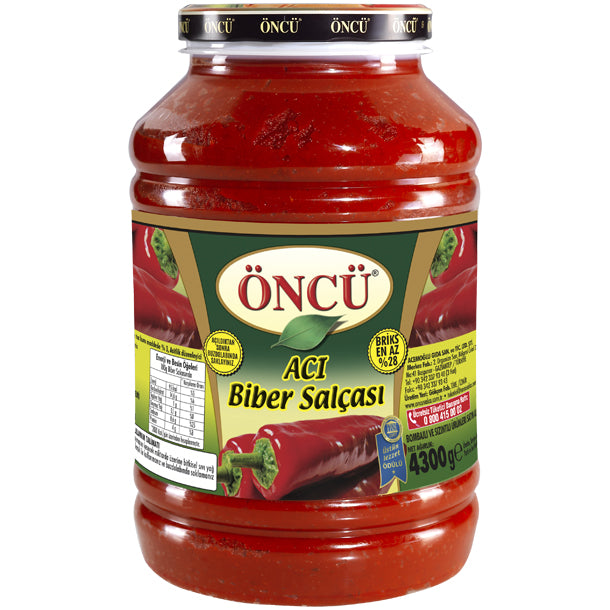 Oncu Pepper Paste Hot 4300 G