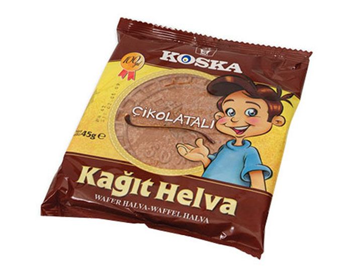 Koska Wafer Halva Cocoa 45Gr