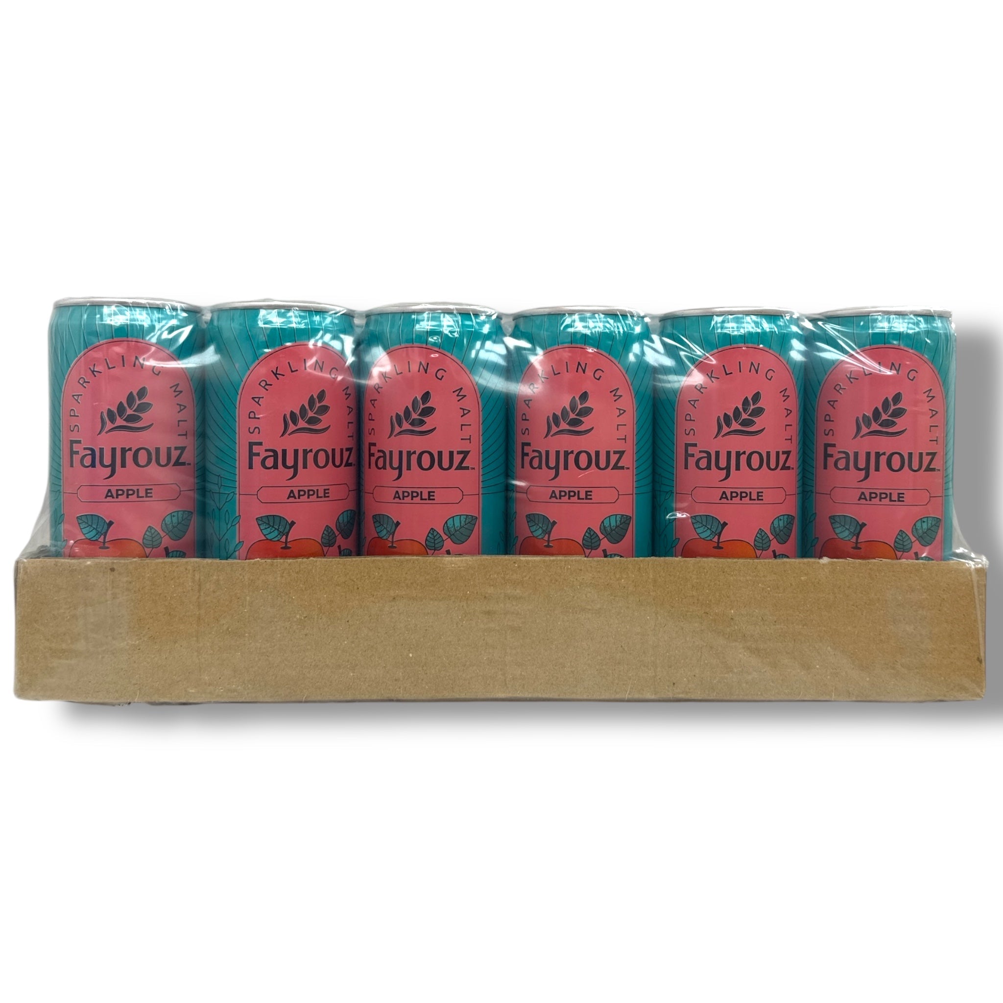 Fayrouz Apple Drink 24 Pack - Wholesale Price for Refreshing Beverage Enjoyment