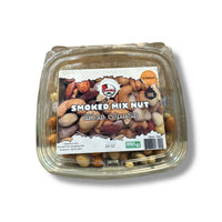 Albasha Smoked Mixed Nuts 24 Oz | Premium Roasted Nut Blend with Authentic BBQ Flavor