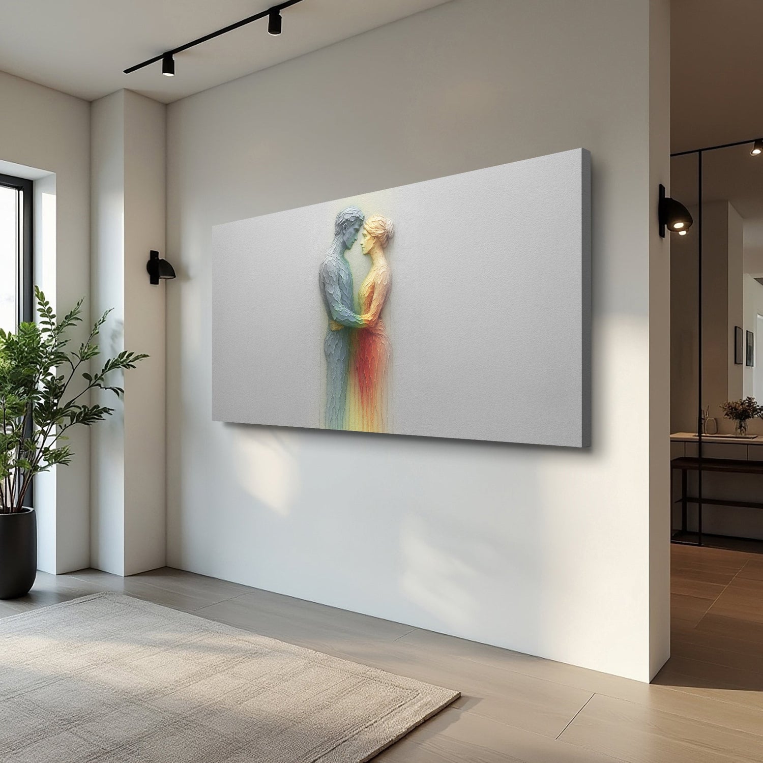 Romantizm Soyut Duvar Sanatı Bulun