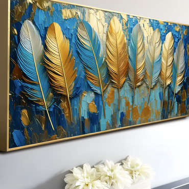 Confetti Sky Impasto Wall Art