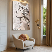 Minimalist Woman Line Wall Art II