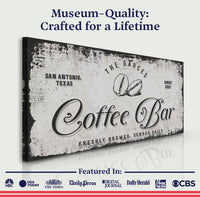 Coffee Bar Sign IV