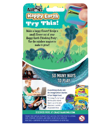 Crazy Aaron's Thinking Putty- Happy Earth (4" tin)