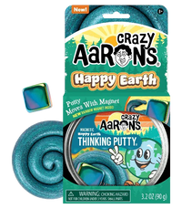 Crazy Aaron's Thinking Putty- Happy Earth (4" tin)