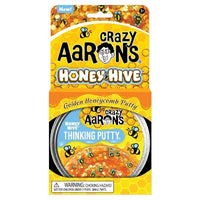 Crazy Aaron's Thinking Putty- Honey Hive (4"tin)