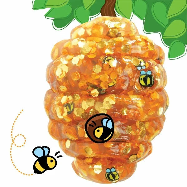 Crazy Aaron's Thinking Putty- Honey Hive (4"tin)