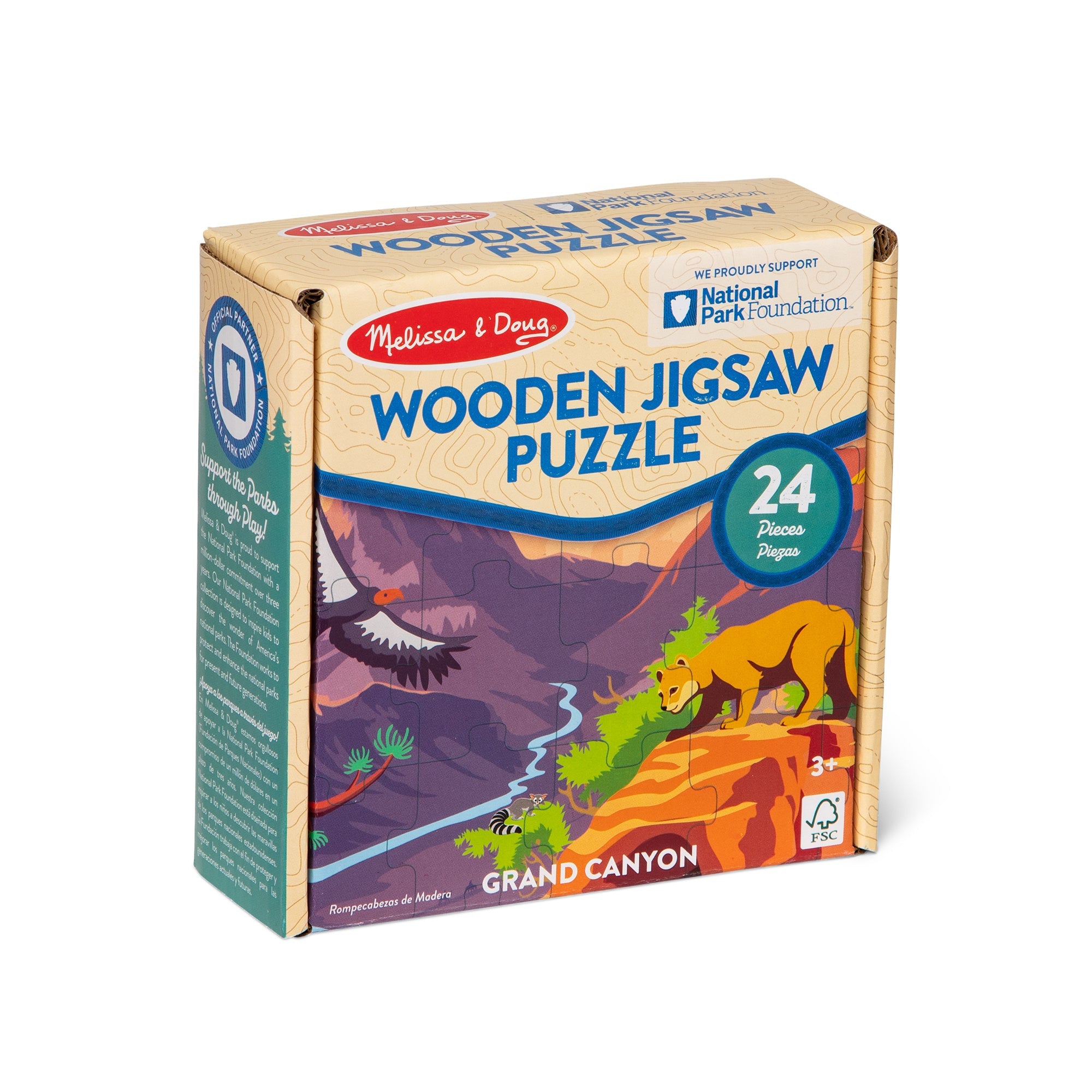 Wooden Jigsaw Puzzle (24 Pieces)