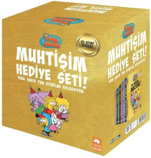 Kral Şakir Muhtişim Hediye Seti (10 Kitap)
