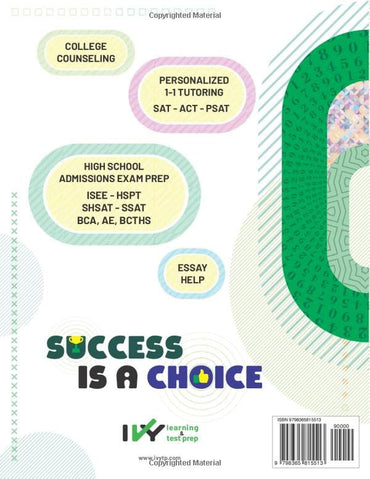 Math Practice Test Book for High School Entrance Exams: 10 Math Practice Exams
