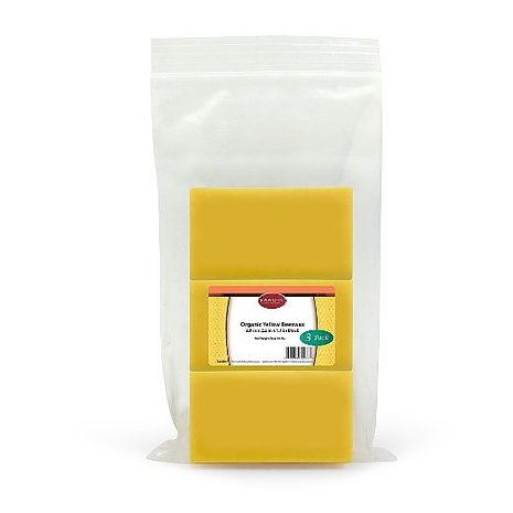 (3 Pack) x 5.5 oz Organic Rectangle Beeswax