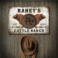 Cattle Brand - Limousin Sign