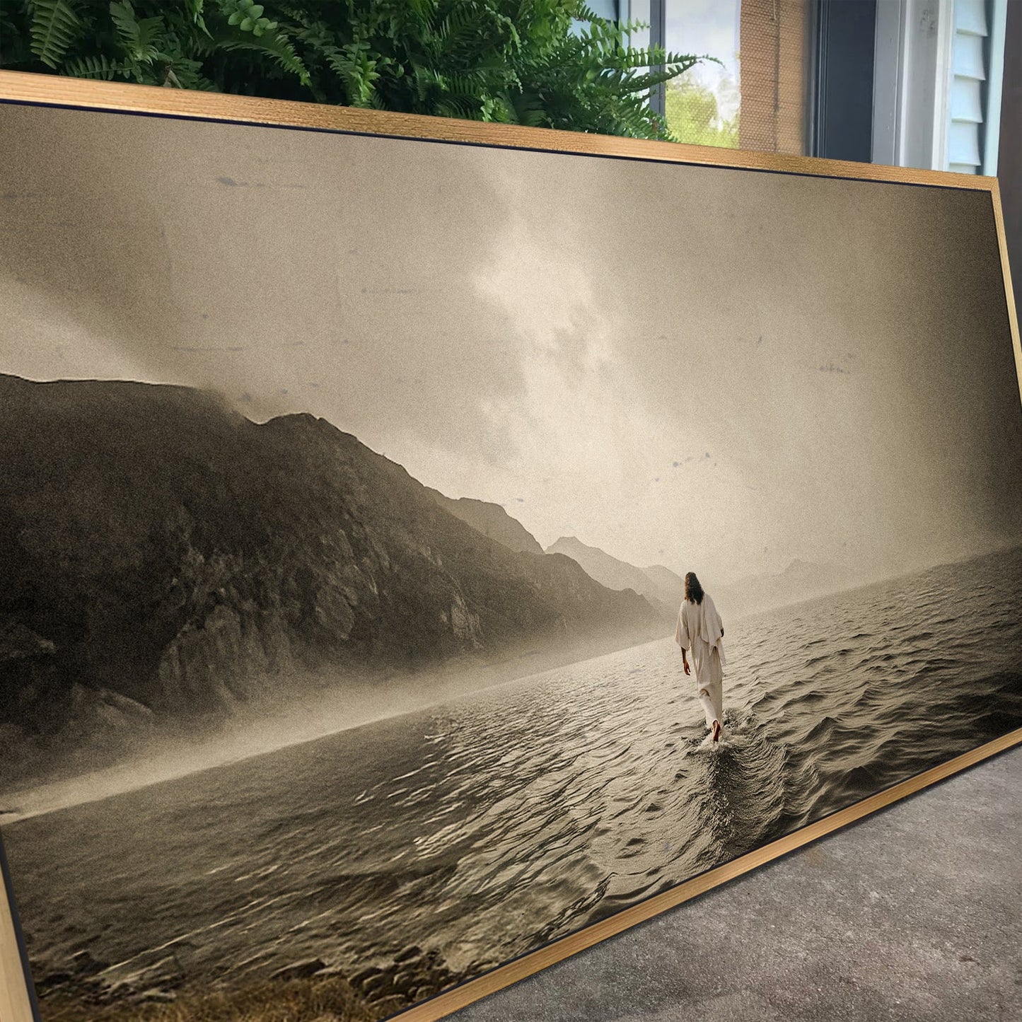 Walking On Water - Faith Wall Art V
