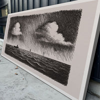 Jesus Walking On Water Faith Wall Art III