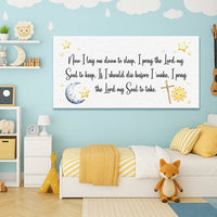 I Lay Me Down To Sleep Faith Sign