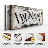 Laundry Room Sign VIII