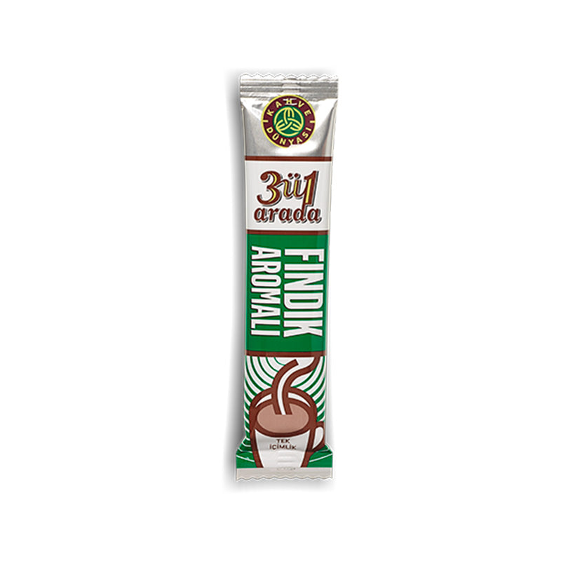Kahvedunyasi Coffee Hazelnut 3In1 18Gr