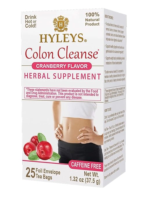 Hyleys Coloncleanse Crnbry25Tb