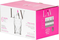 Lav Keops Glass 6Pc With Box