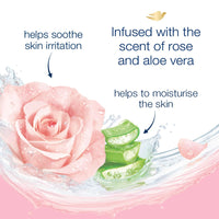 Dove Soothing Rose & Aloe Vera Body Wash 1Litre